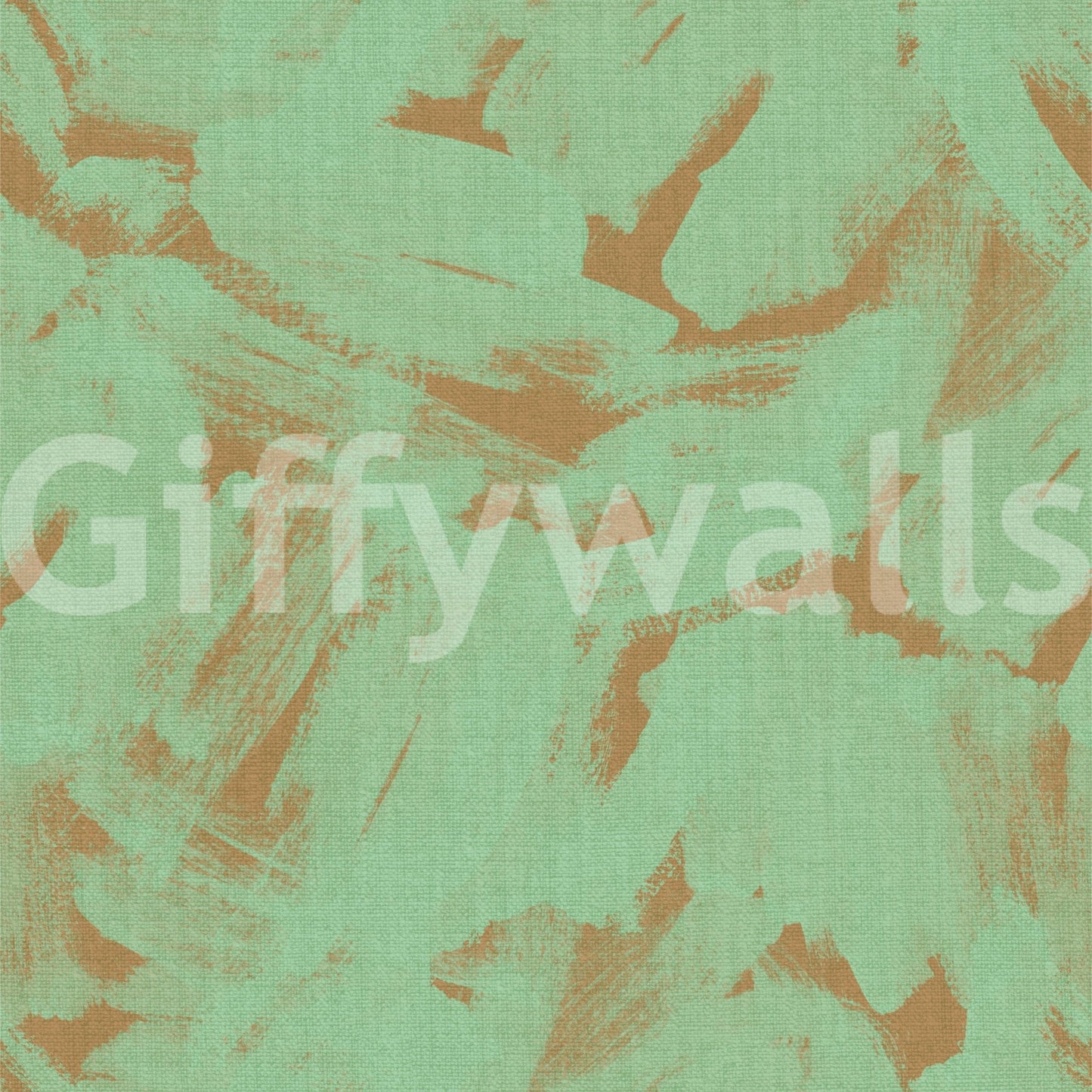 Green Abstract Brushstroke Wallpaper