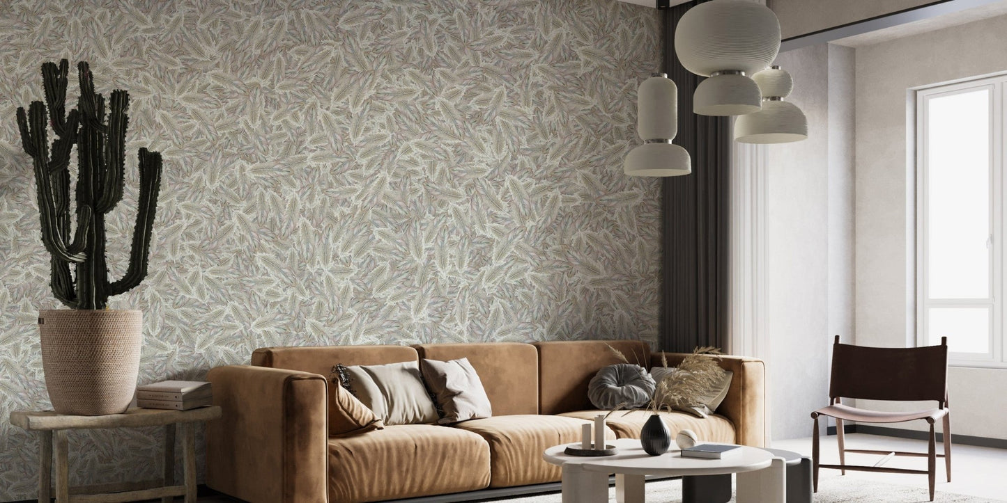 Green Icarus Feathers Wallpaper Murals - Giffywalls DTLI10
