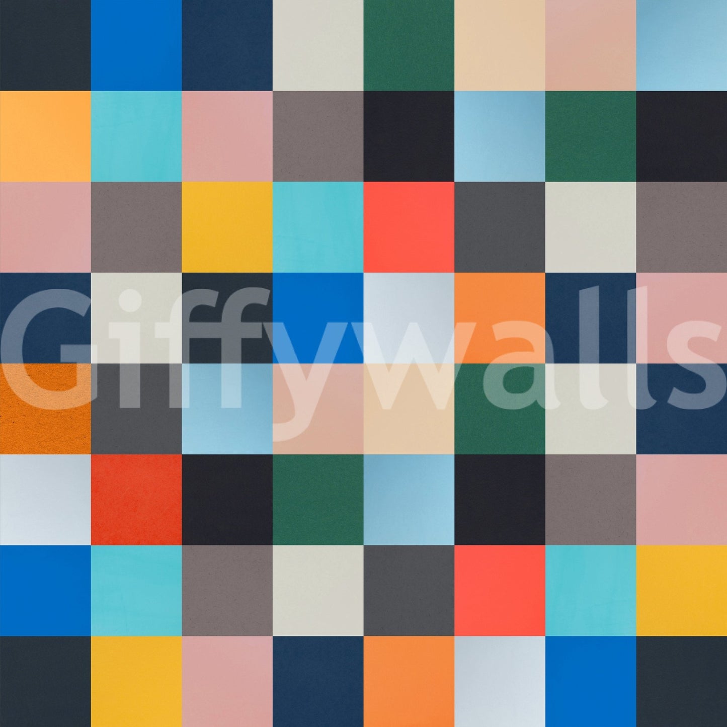 The Gridlock Hue mural makes a striking and cheerful statement.