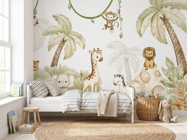 in a kids room