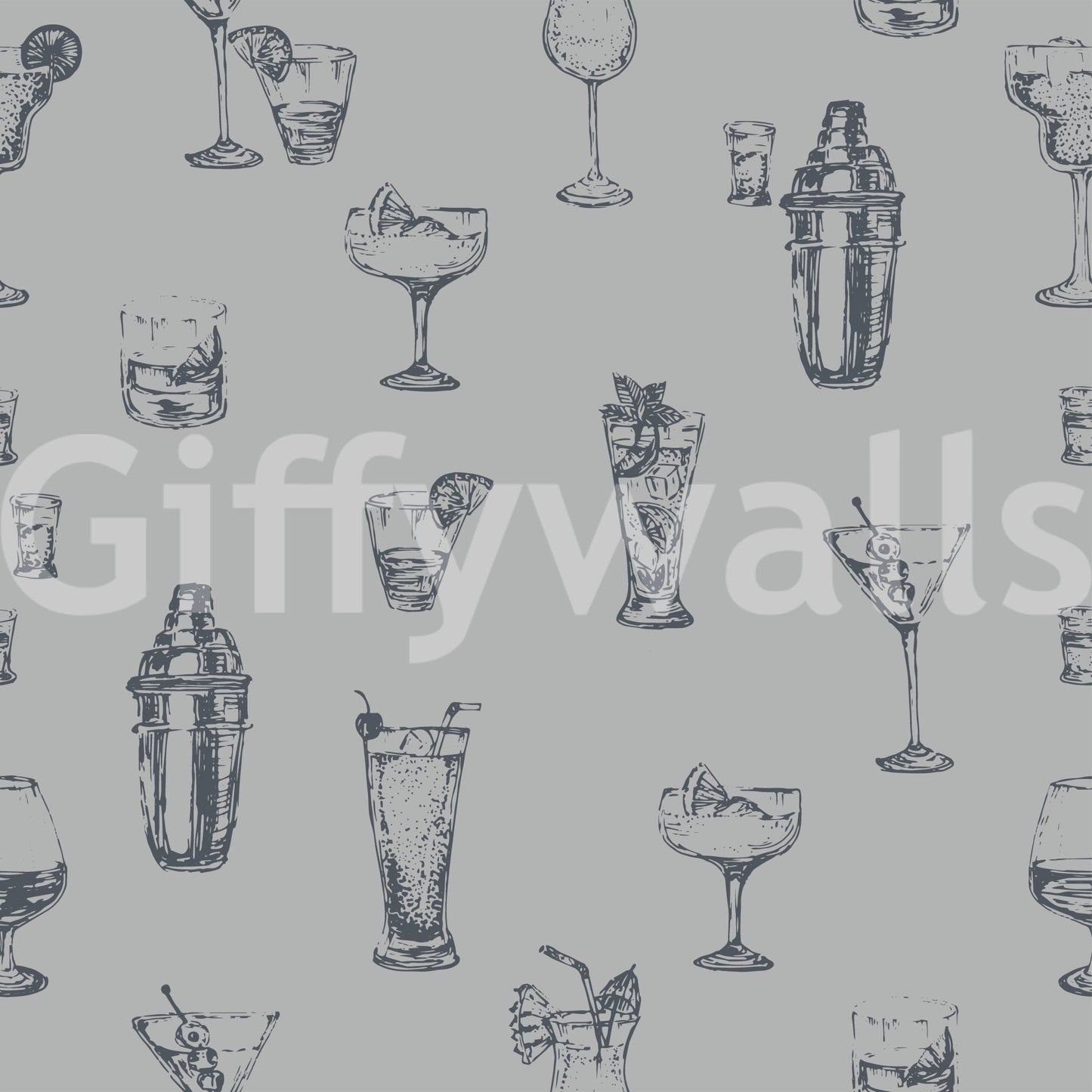Hand-Drawn Spirits Wallpaper