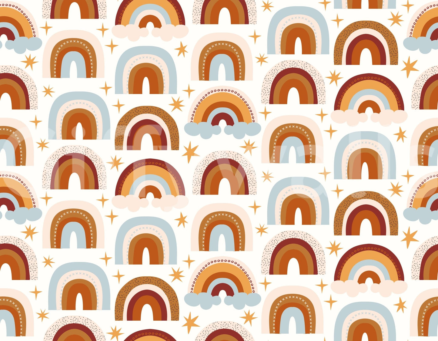 Happy Rainbow Hues Wallpaper