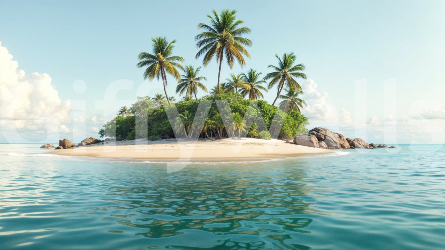 The texture of the sand on the beach.