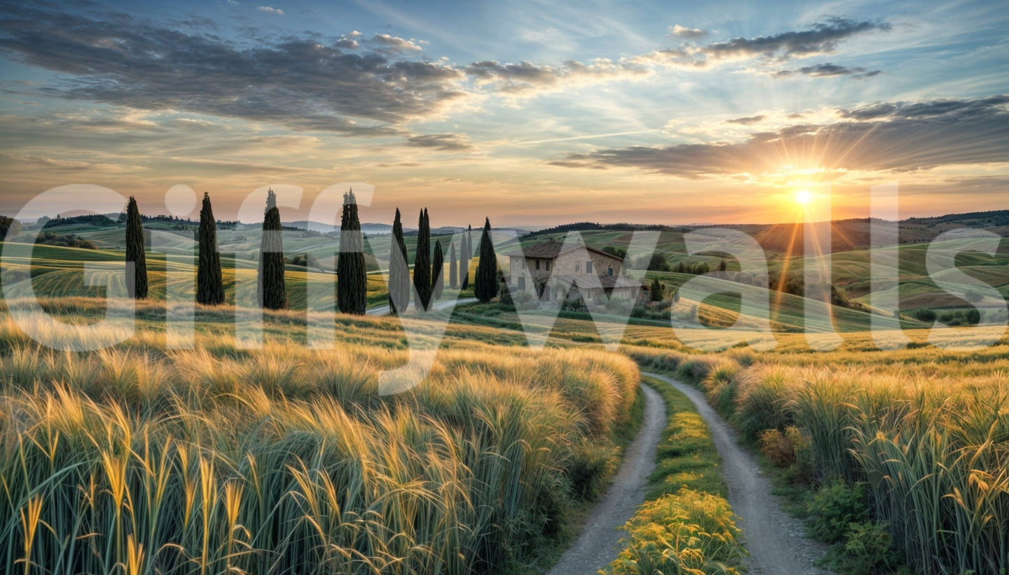 The colors are natural and soothing.