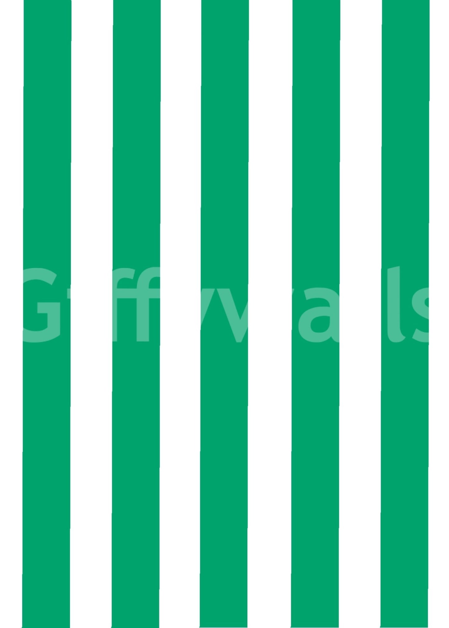 Striped Wallpaper in Jade Green for Sophisticated Rooms