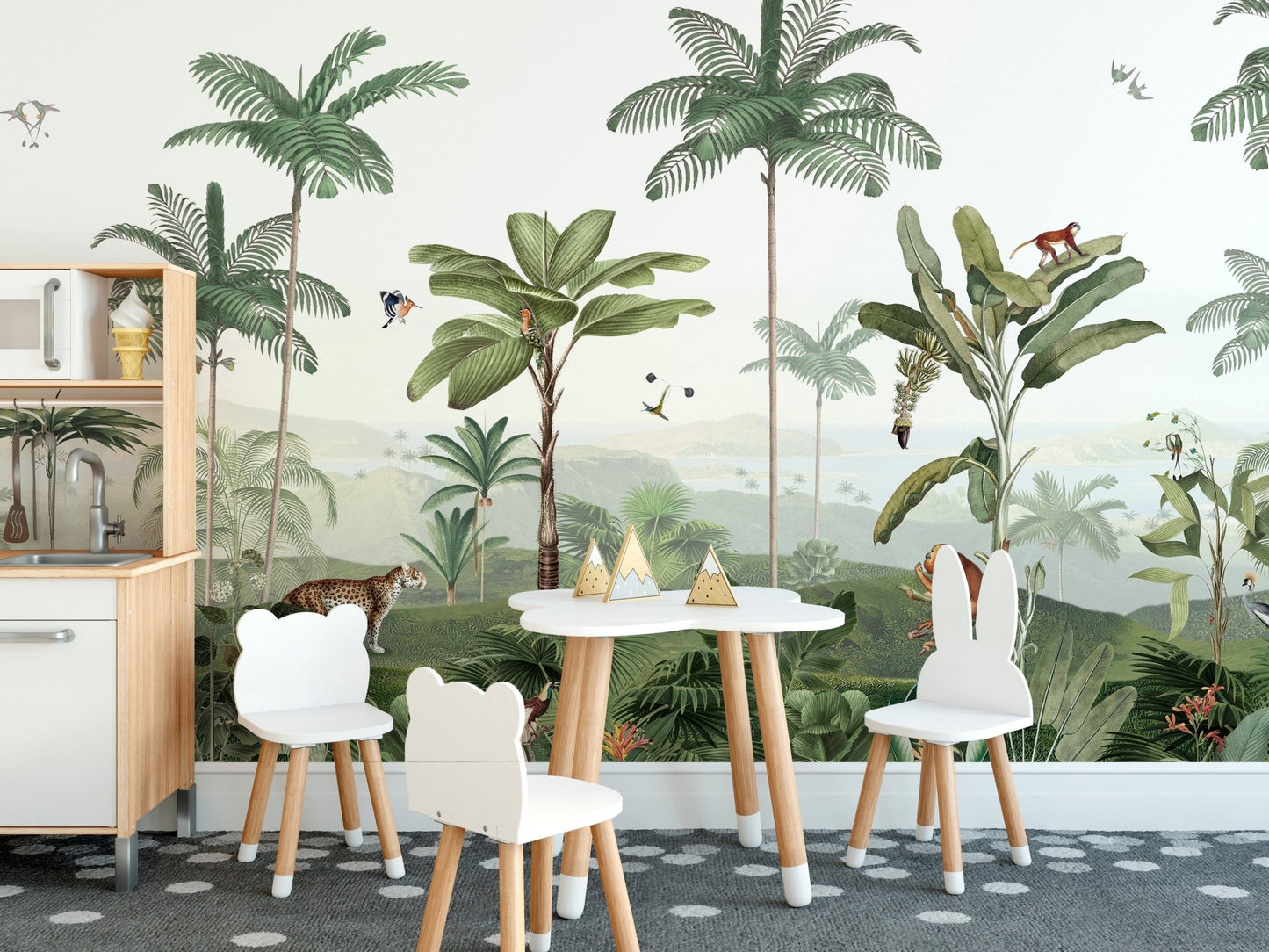 Thrilling Tropics Wall Mural Wallpaper - Giffywalls KB50