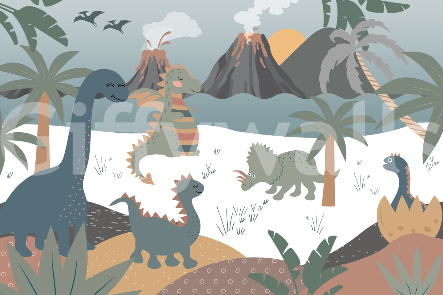 The overall mood is happy and adventurous.