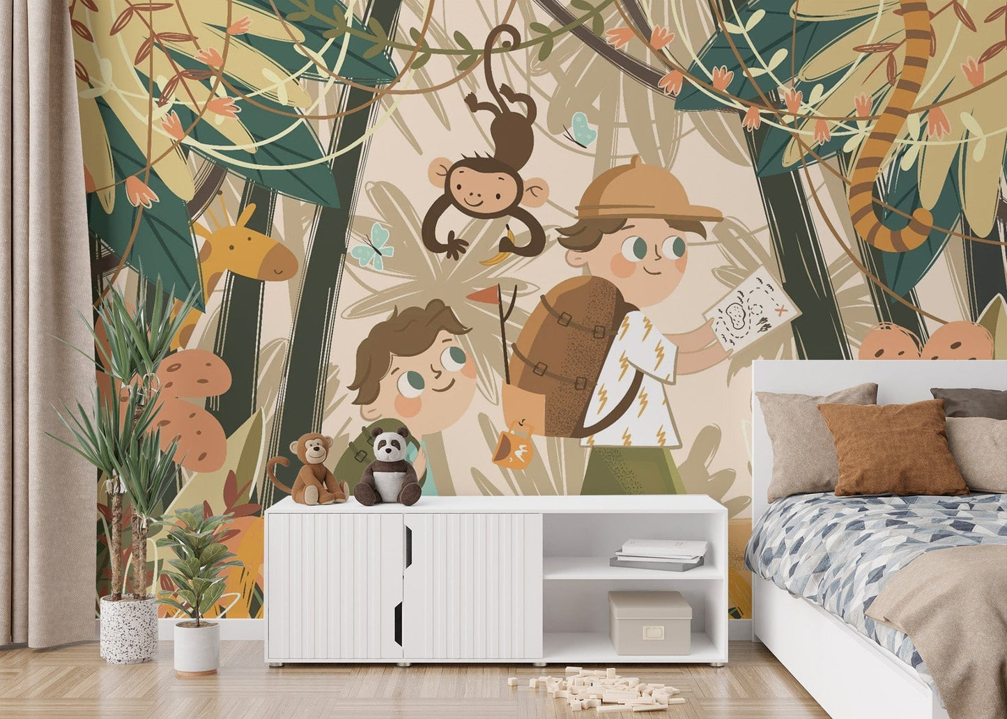 Jungle Explorer Wall Art for Kids Room
Kids-08