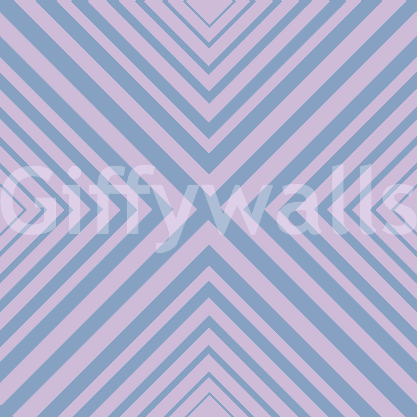 Linear Rhythm repeating abstract mural, artistic linear composition.