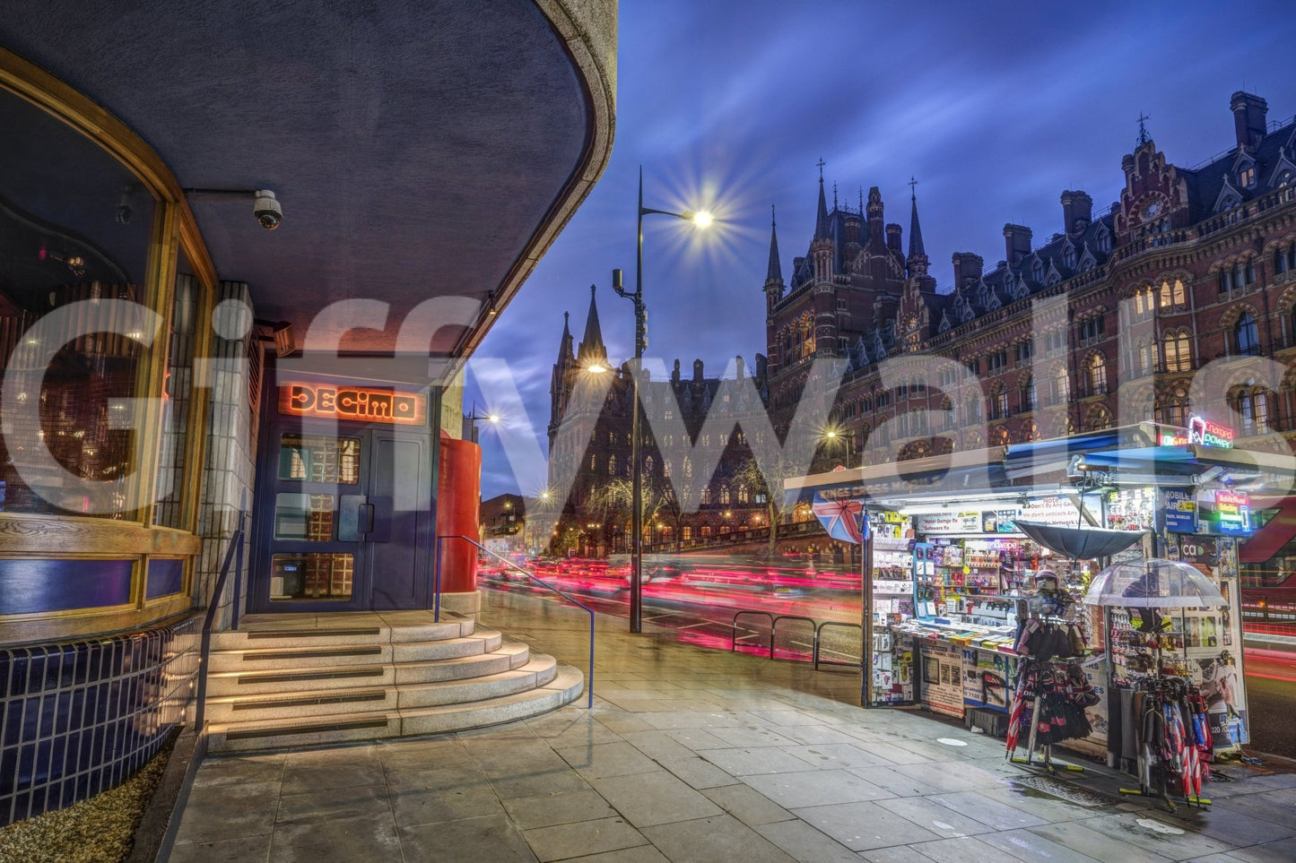 A high-quality city escape wall mural for walls.