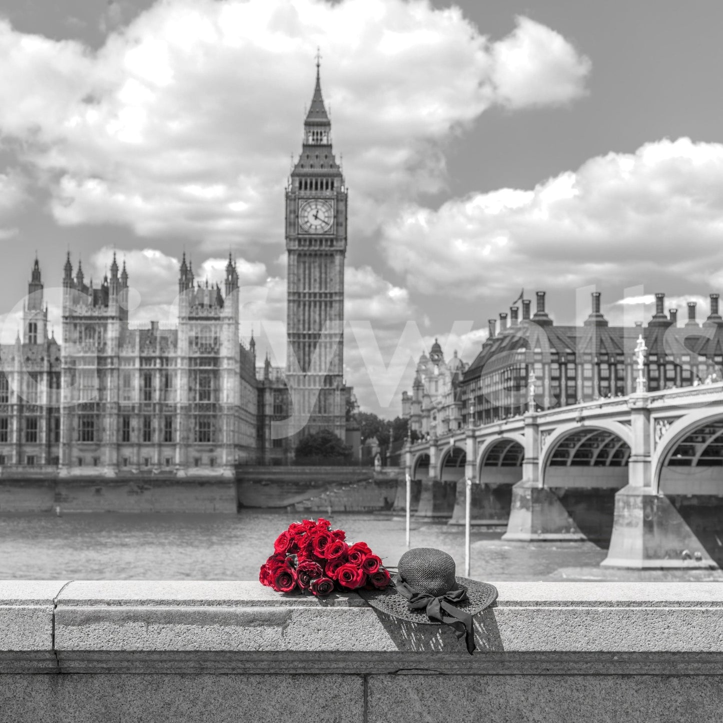 London in Bloom Wall Mural
