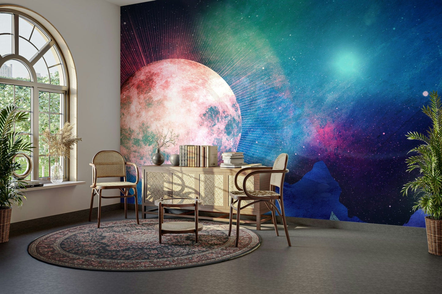 Lunar Eclipse over Blue Mountains