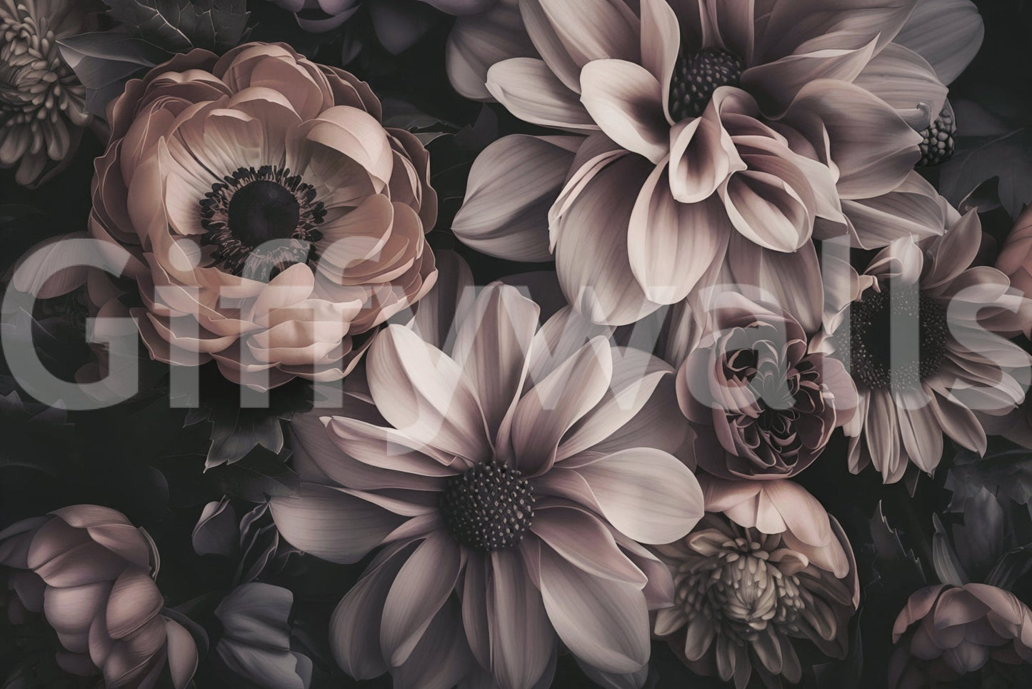 The design is non-realistic and interpretive. GD3502