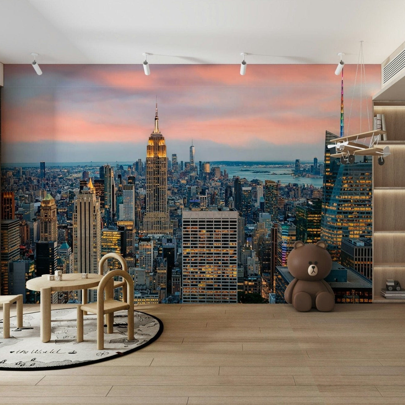 Cityscape of Manhattan during sunset
GD176