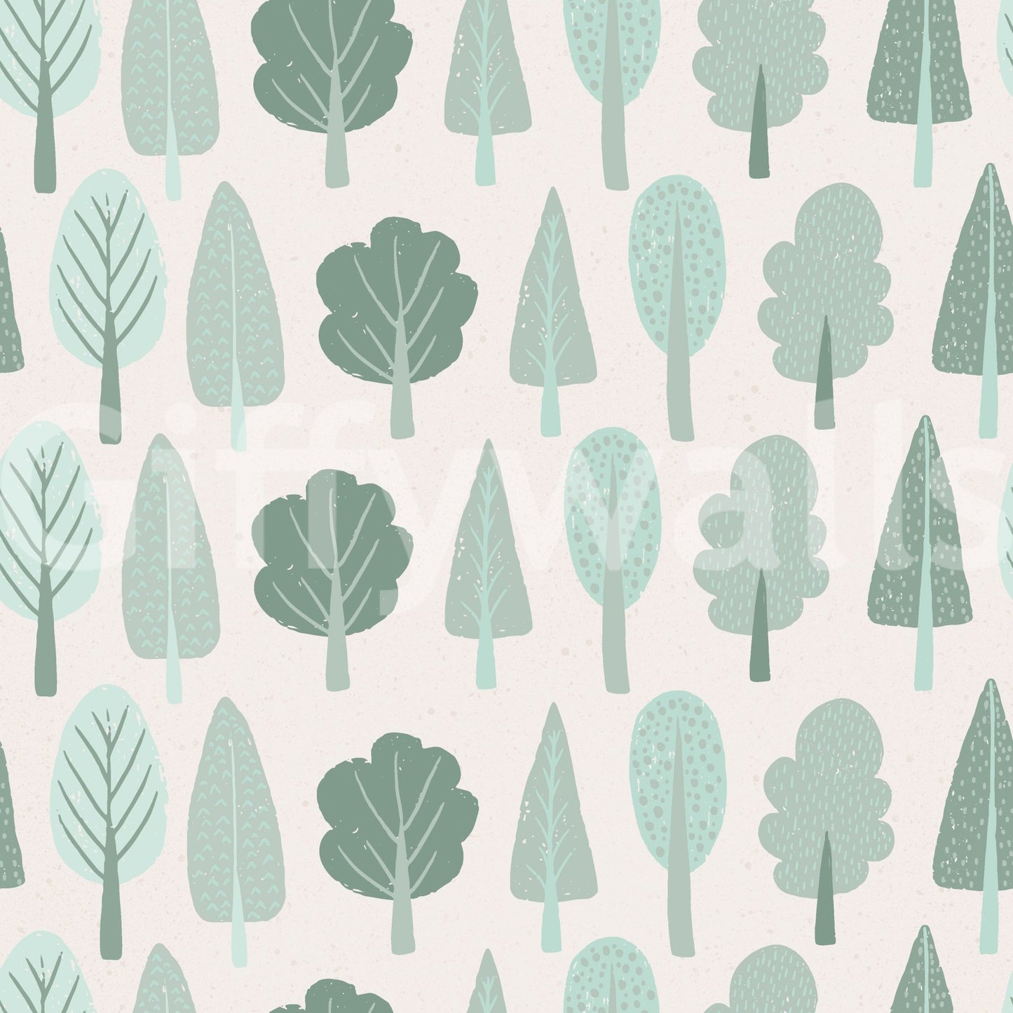 Subtle natural wallpaper mural