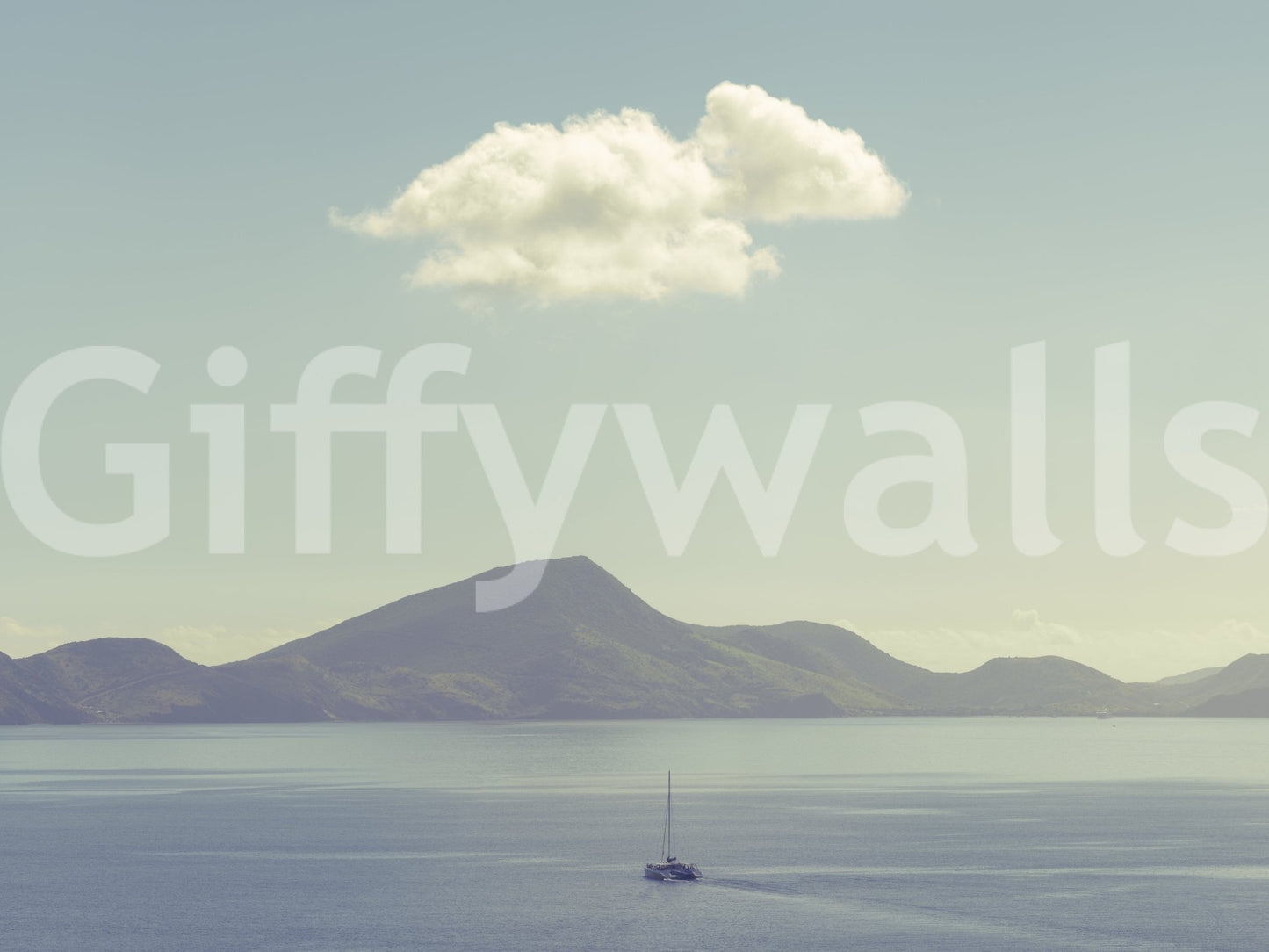 Mysterious, ethereal scene creates a relaxing vibe in any room