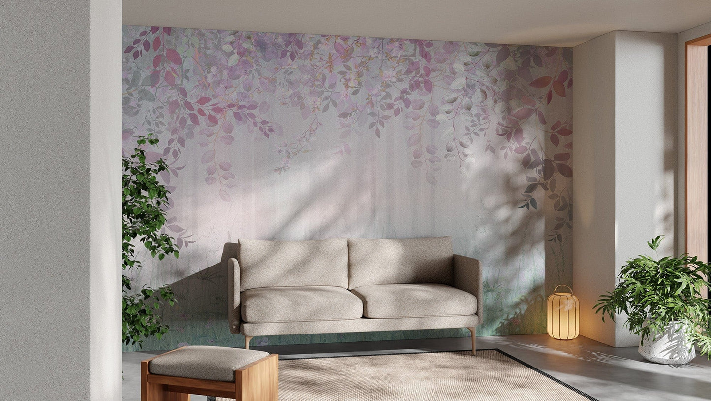 Mystical woodland in lavender C564