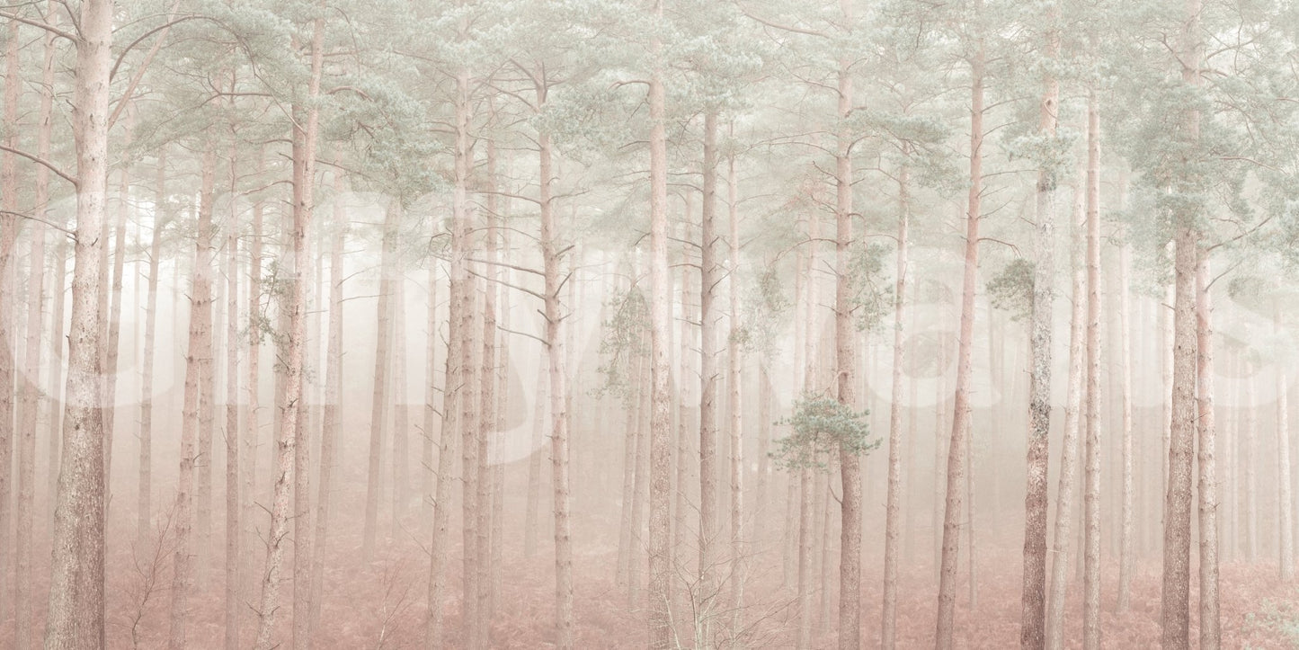 The design is non-realistic and interpretive.