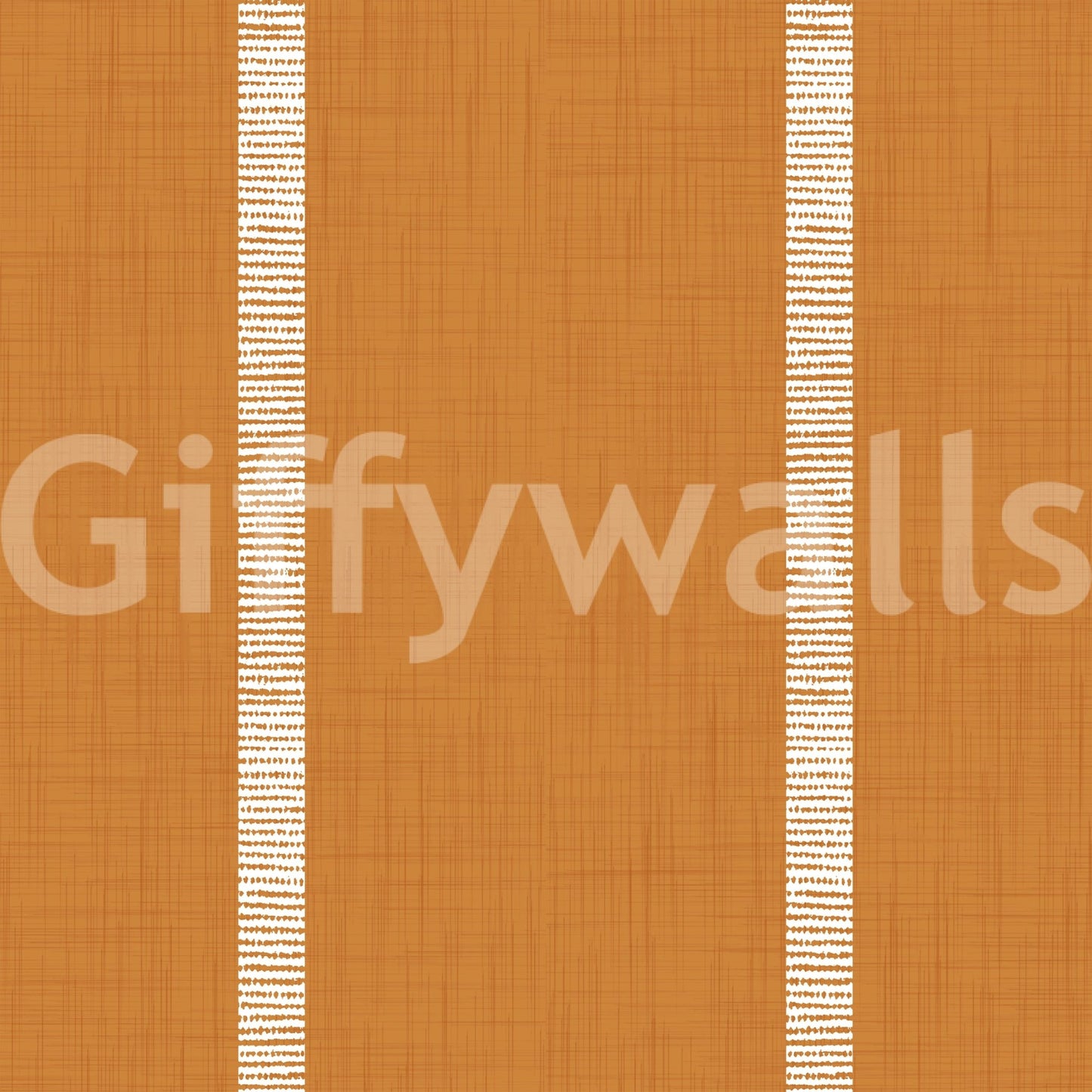 Modern stripes caramel brown wallpaper