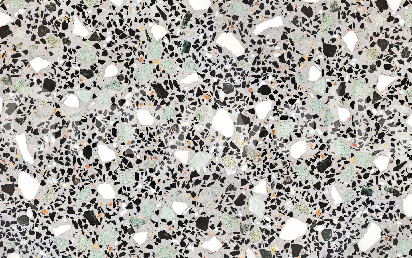Minimalist aesthetic, Modern Grey Terrazzo wallpaper background.