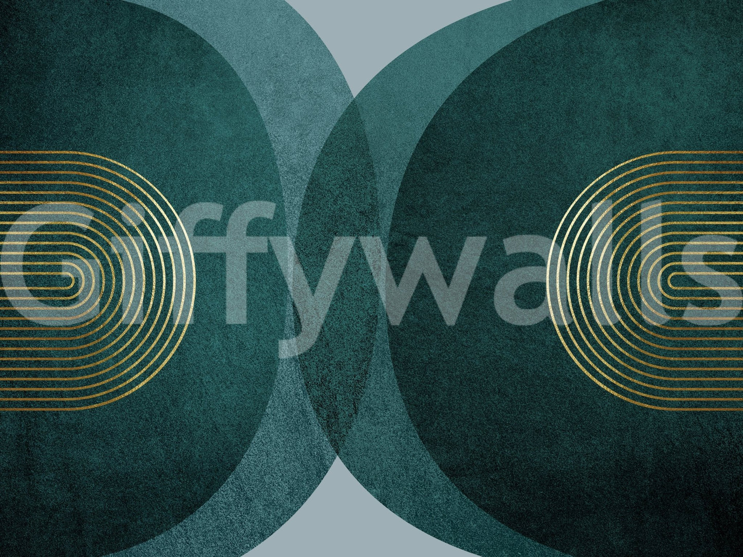 Sophisticated mural wallpaper for walls