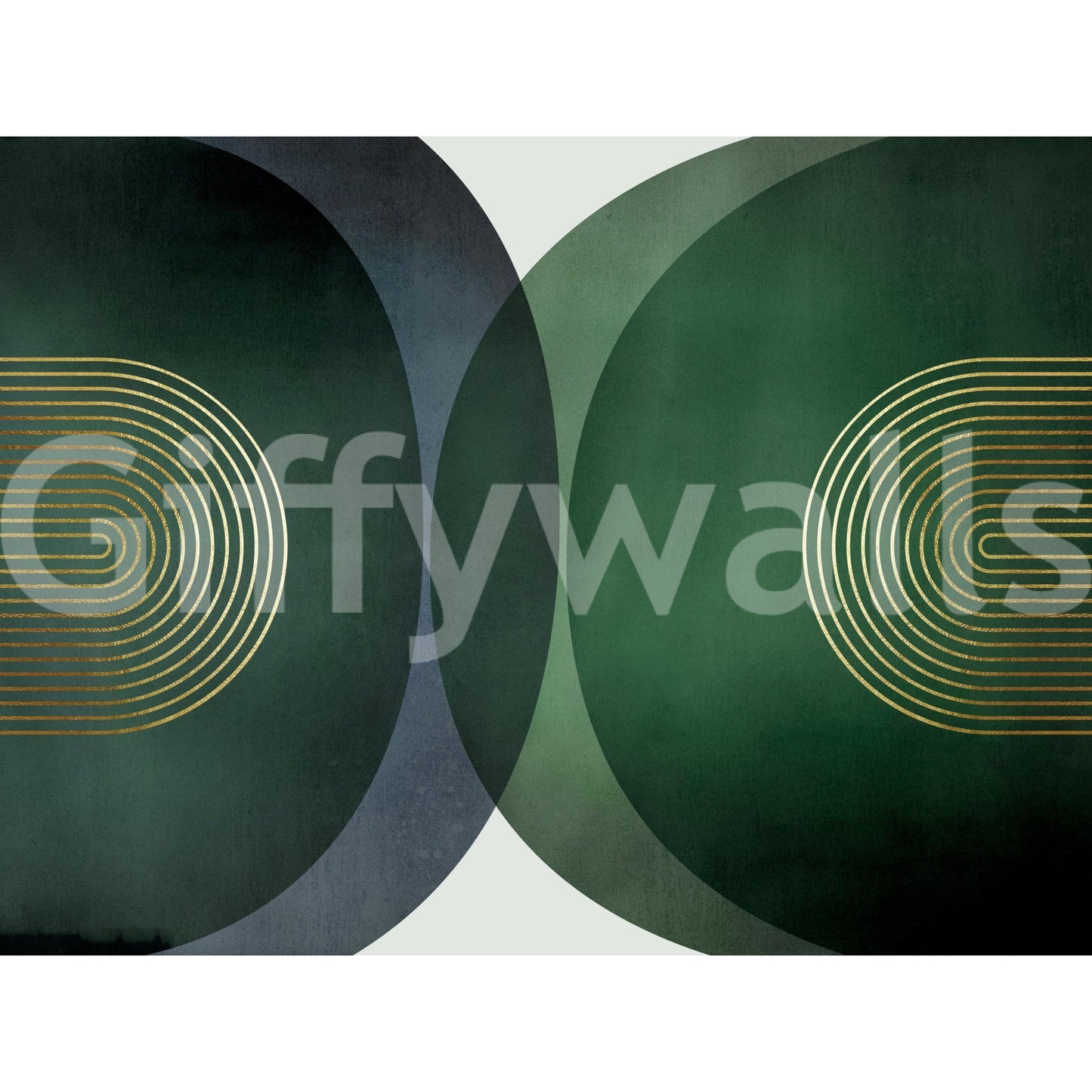 Modern Mid Century Wall Mural