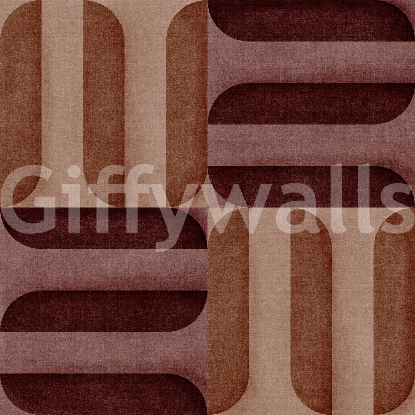 Modern Textured Signs Clay Wallpaper