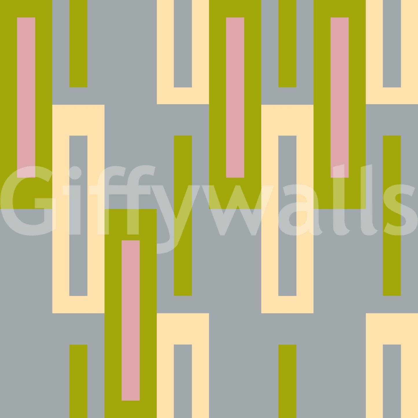 A high-quality minimalist block wall mural for walls.