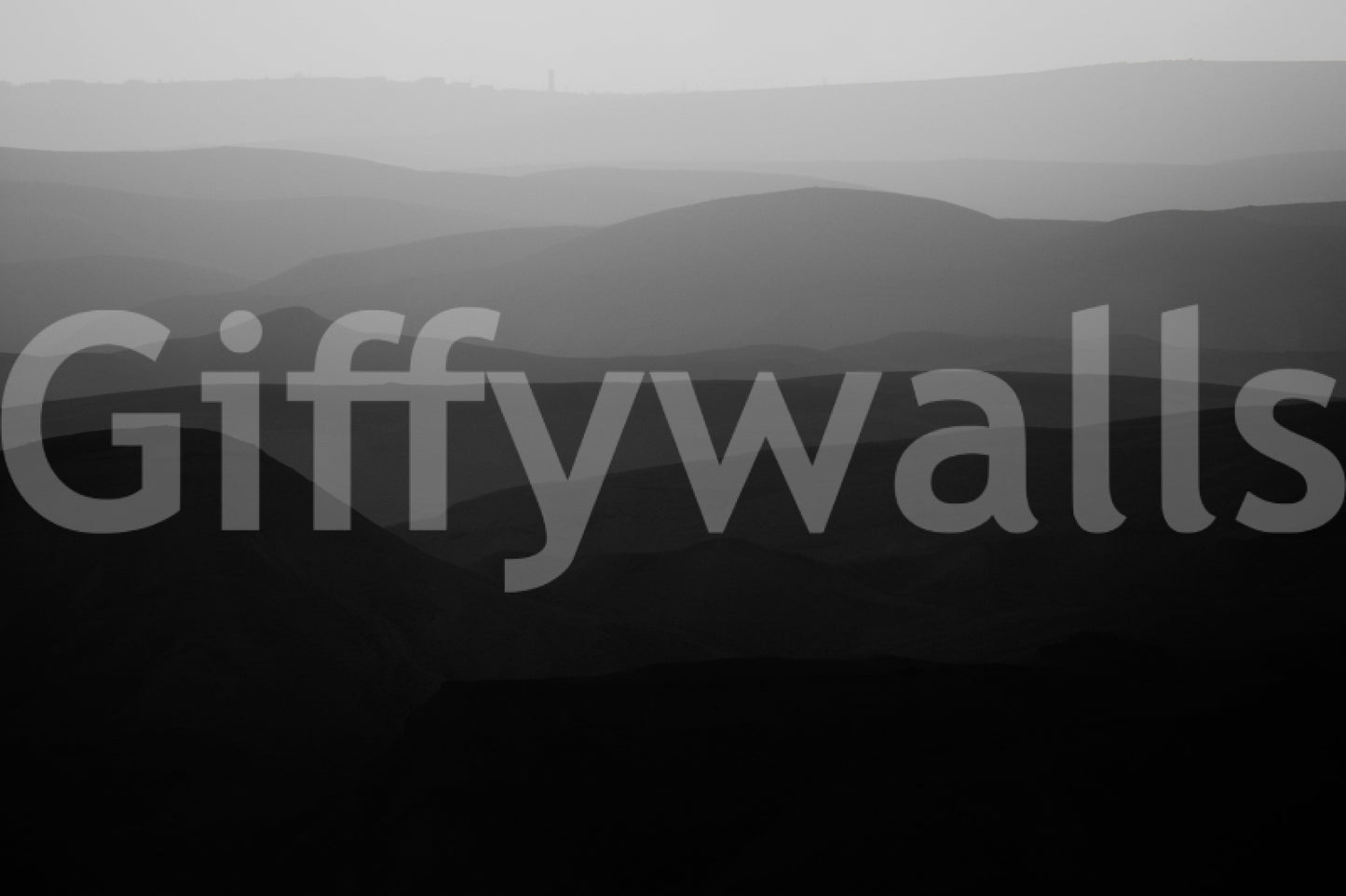 Mountains of the Judean Desert 9 Wall Mural