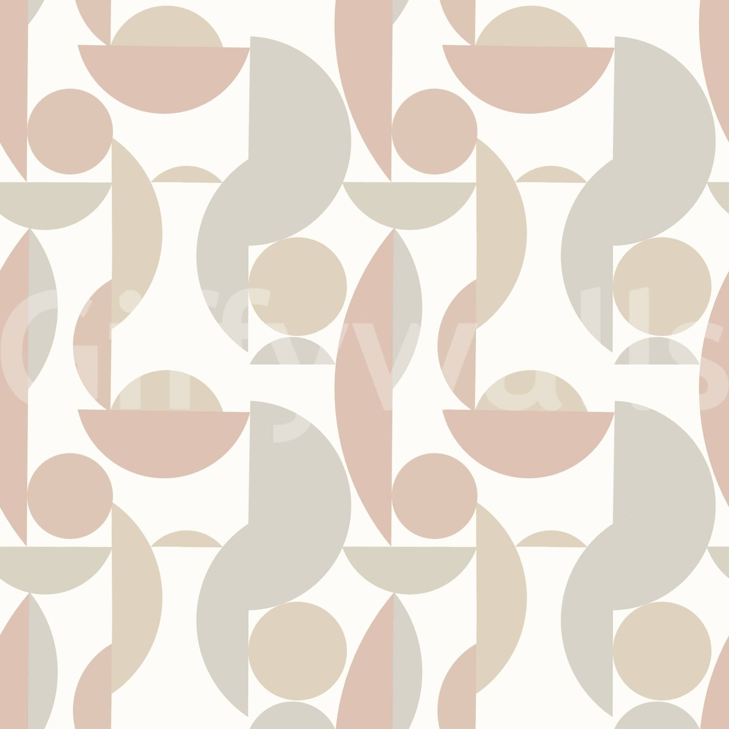 Neutral Geo Chic geometric wallpaper for walls subtle style.