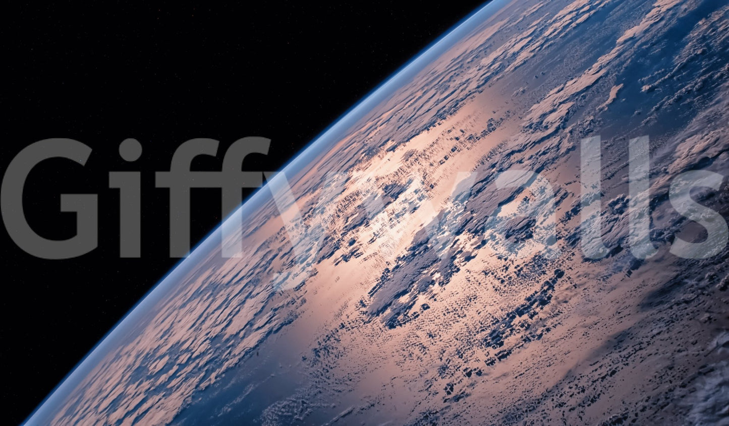 Orbital View Wall Mural