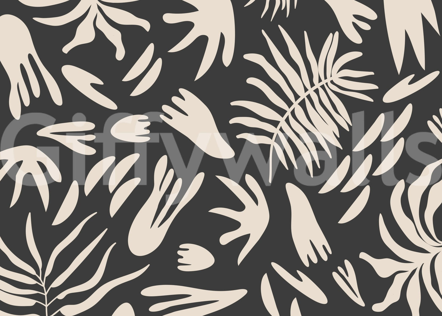 A high-quality minimalist wall mural for walls., GD5104