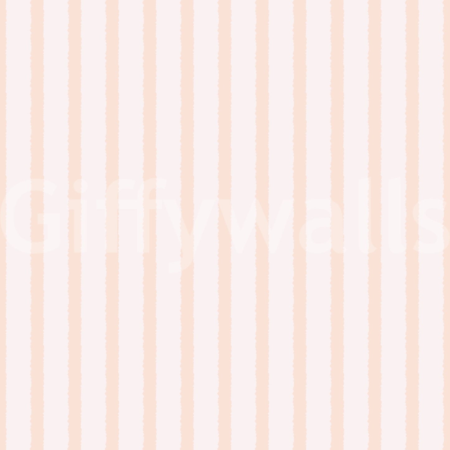 Organic Stripes Pale Peach Wallpaper