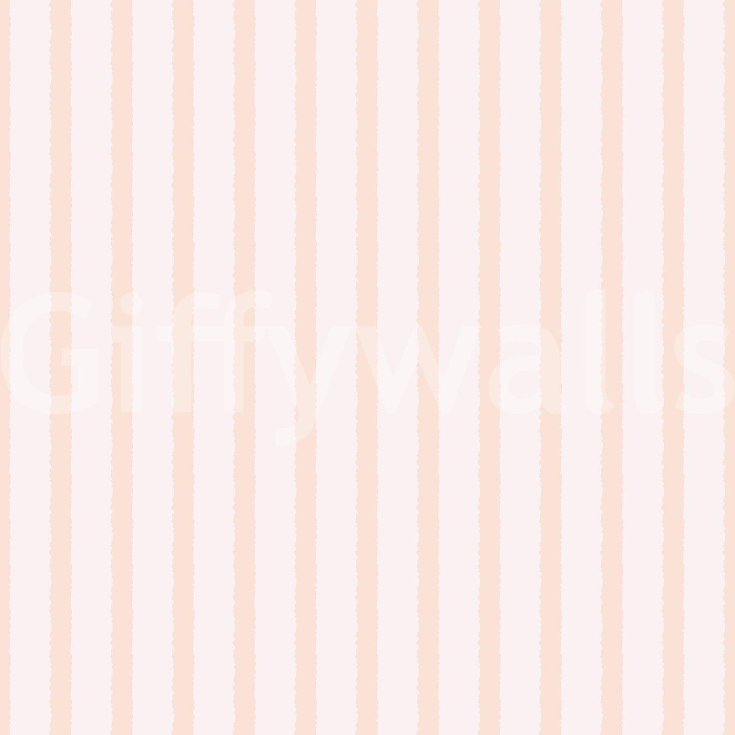 Organic Stripes Pale Peach Wallpaper