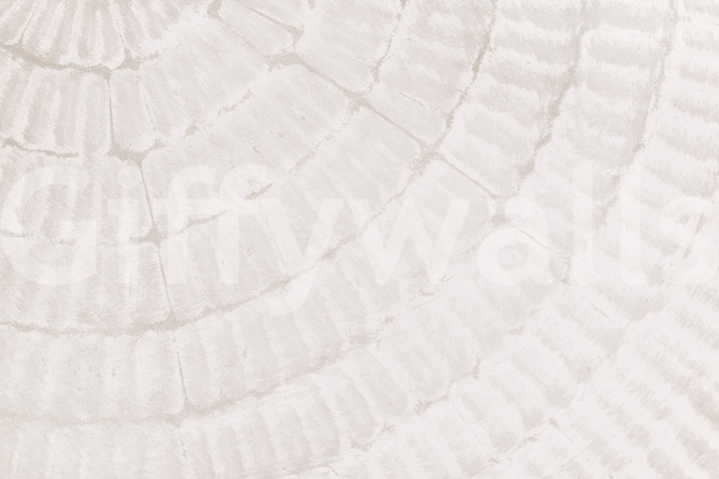 Corner of a hallway brightened by the soft Oyster Shell Echo wallpaper for walls.