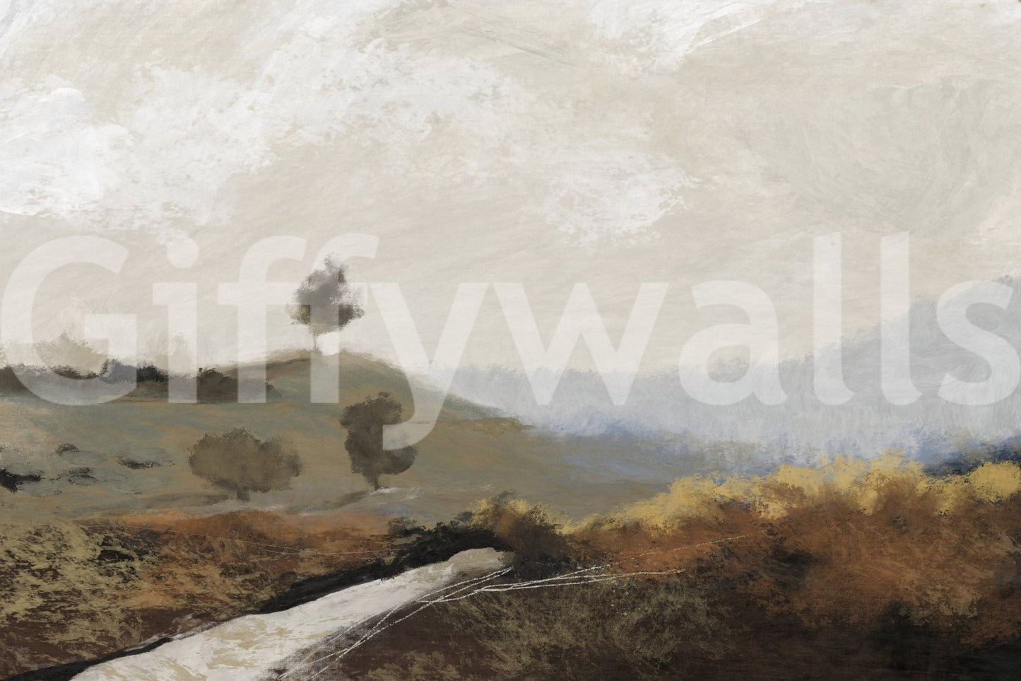 A high-quality abstract print wall mural for walls.