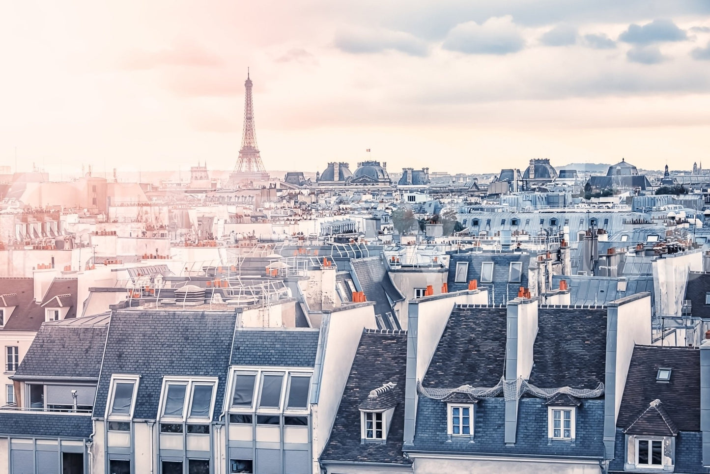 Parisian Sunrise Wall Mural