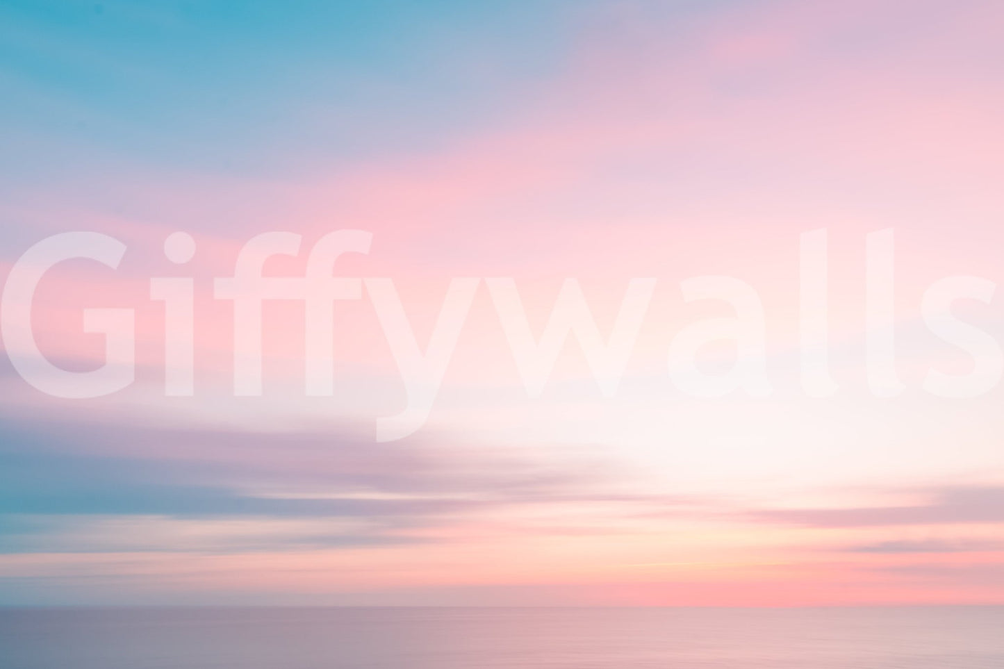 Pastel Serenity Wall Mural
