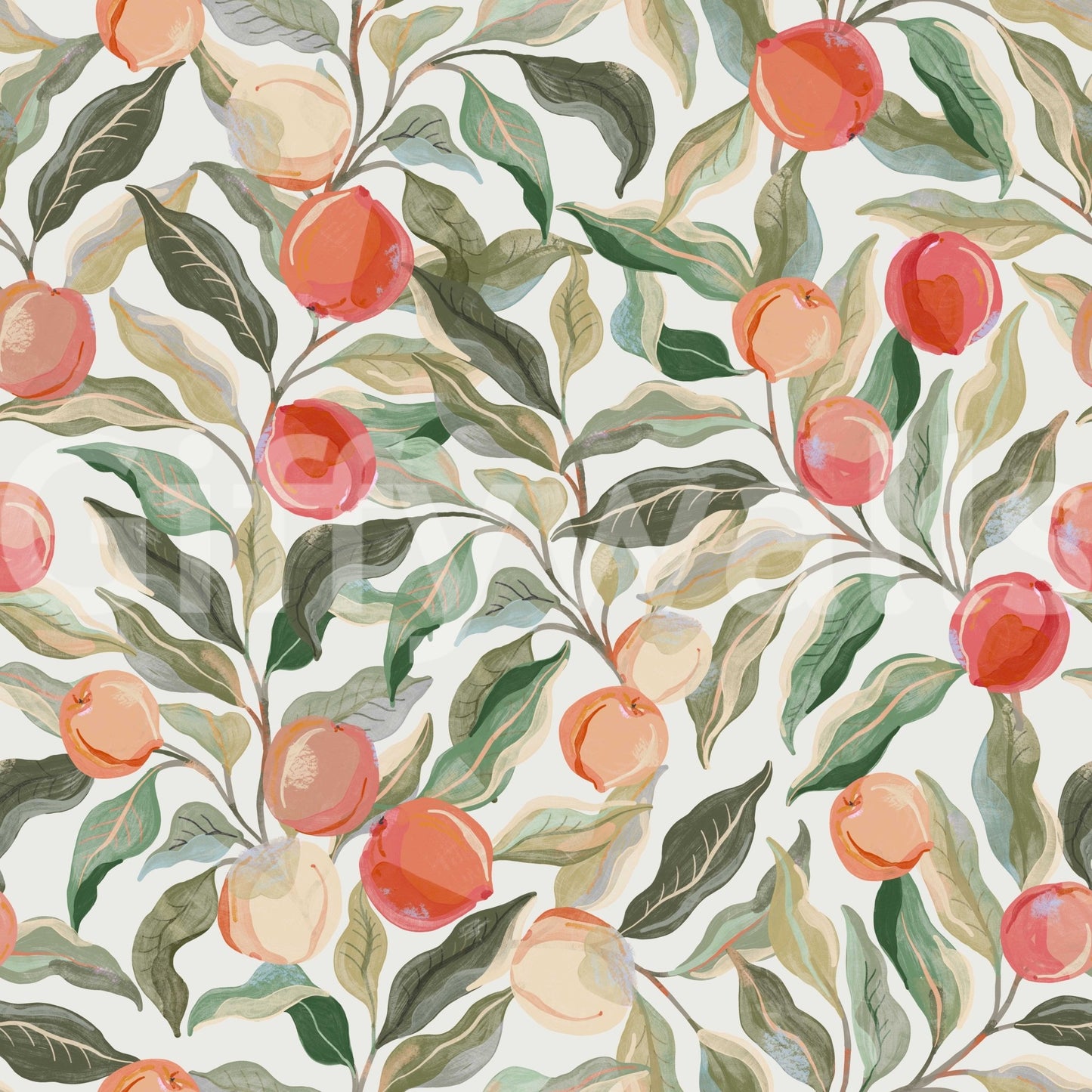 Warm and inviting wallpaper pattern