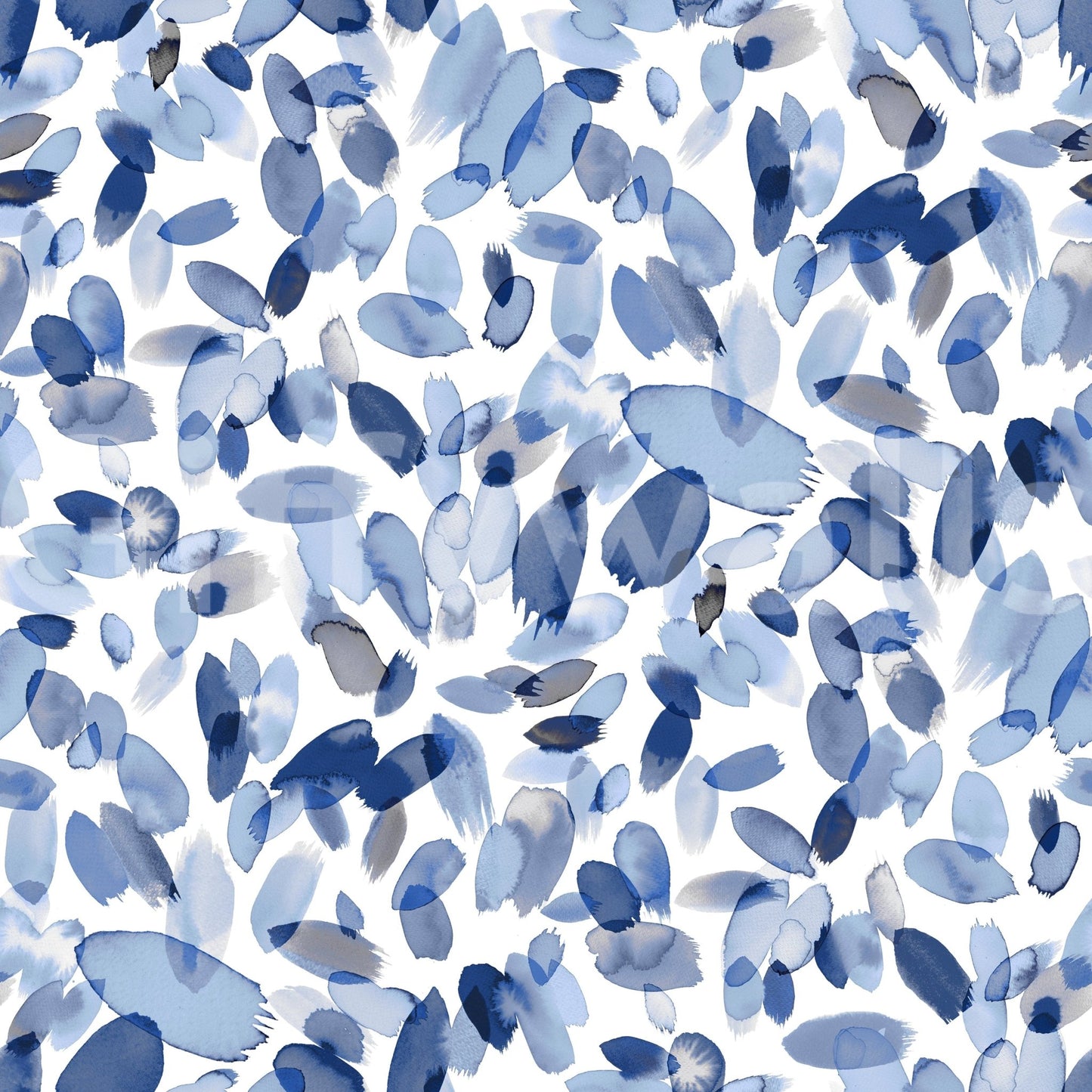 Durable wallpaper with watercolor effect