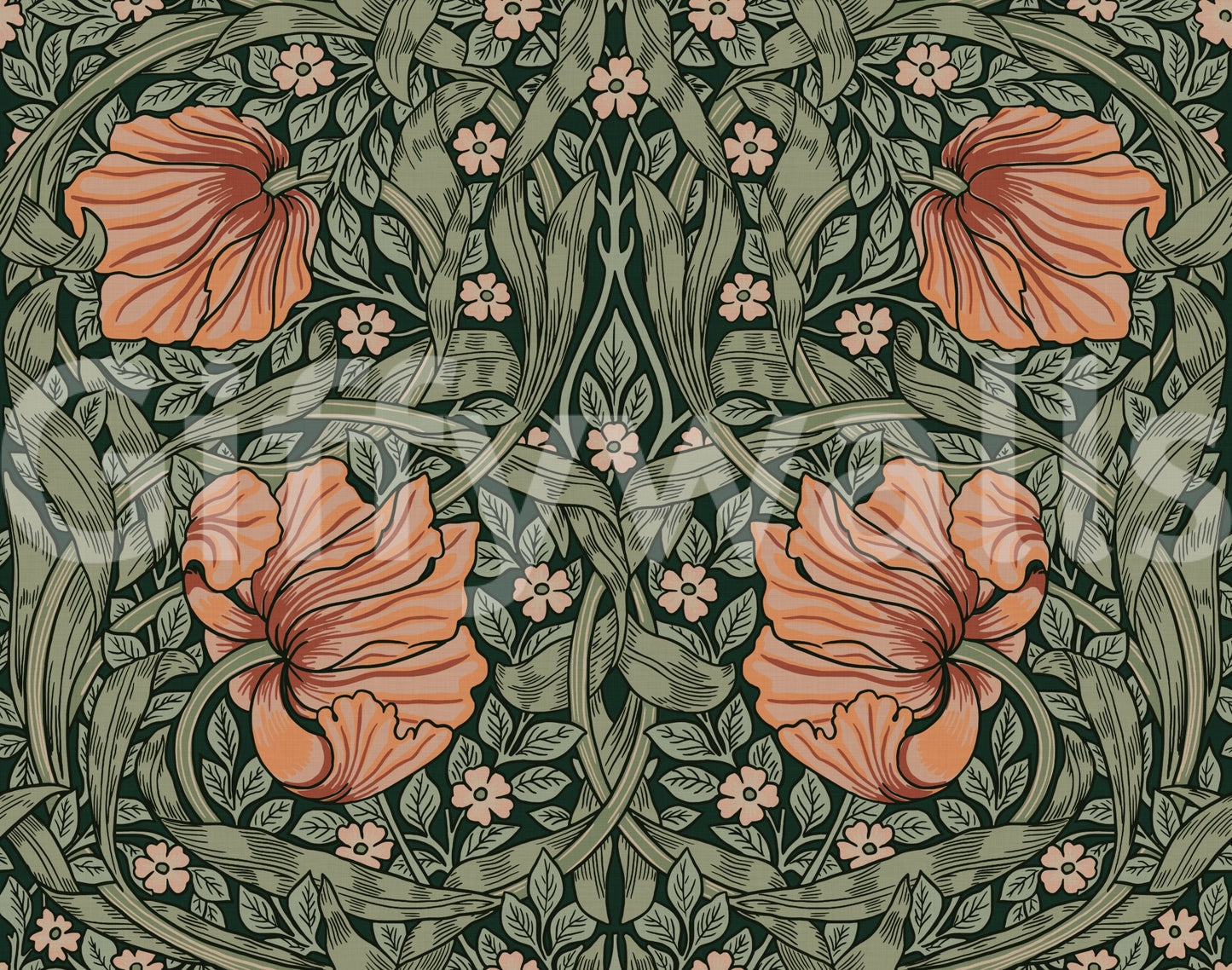 Pimpernel by William Morris 24 Wallpaper
