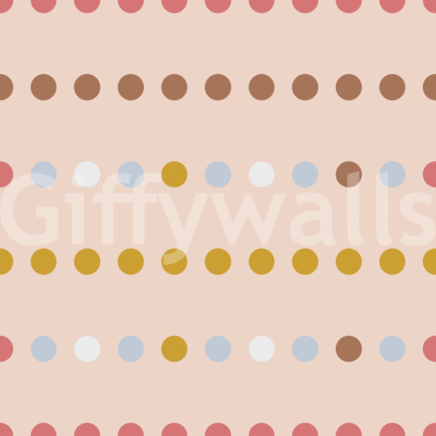 Polka Dot Parade Wallpaper