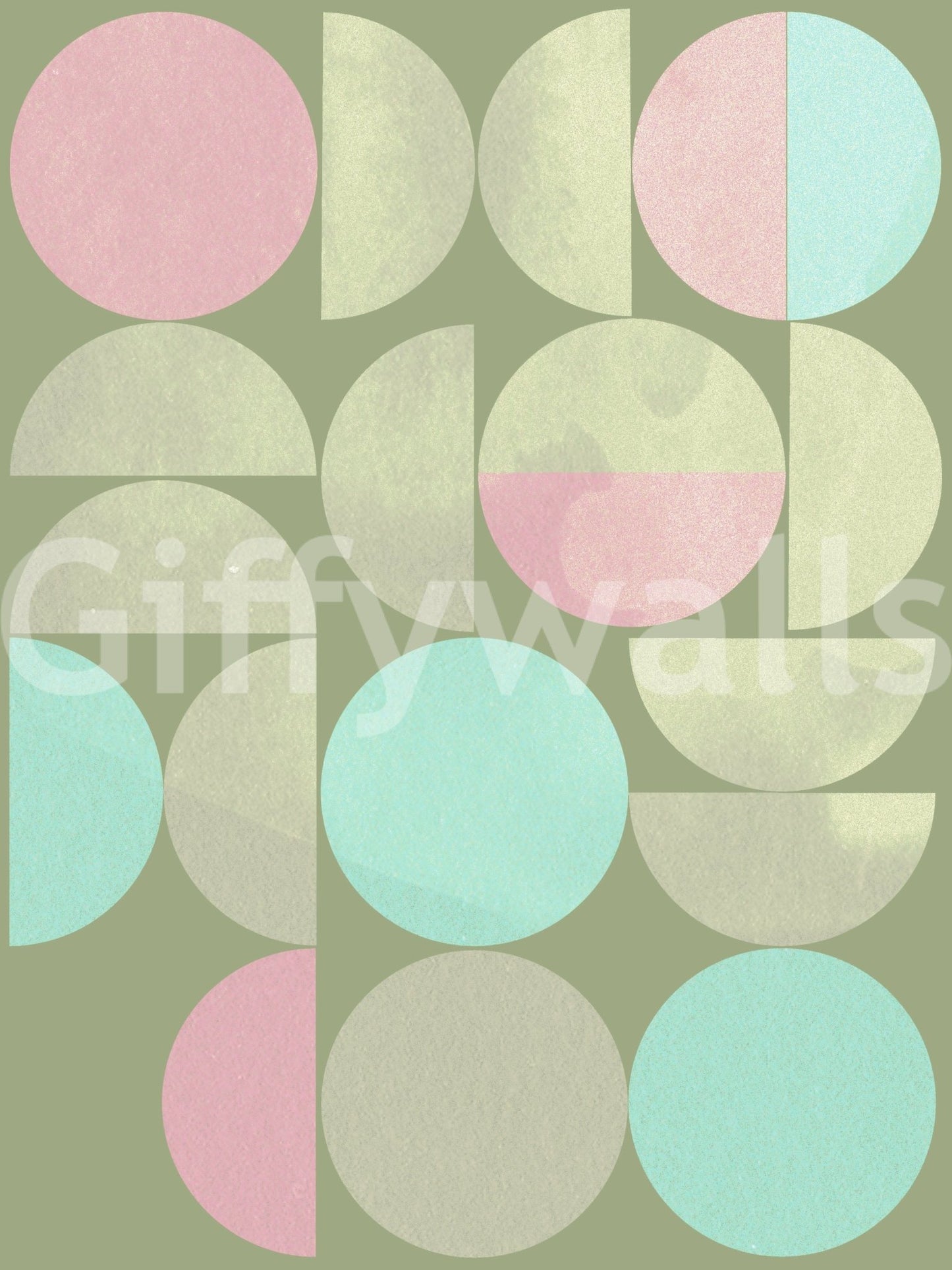 Quiet Geometry Wall Mural