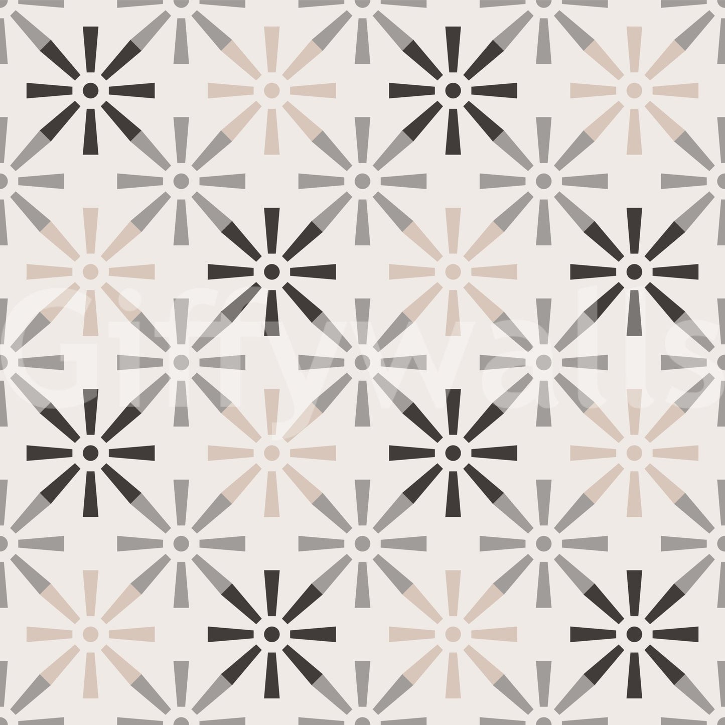 Soft tone mural wallpaper with structure