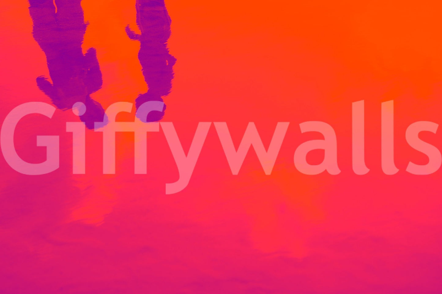 A high-quality serene water wall mural for walls.