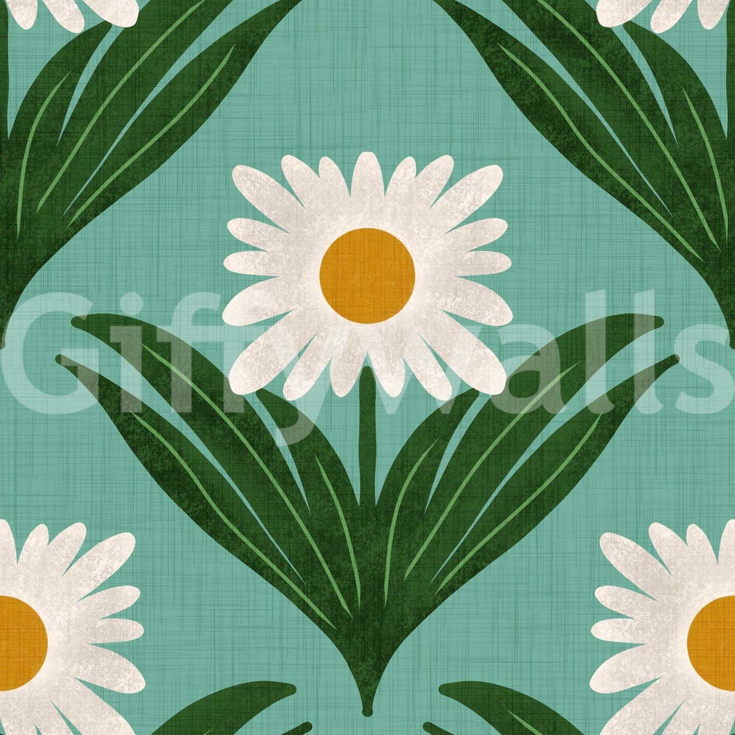 Provides a lively and artistic backdrop.