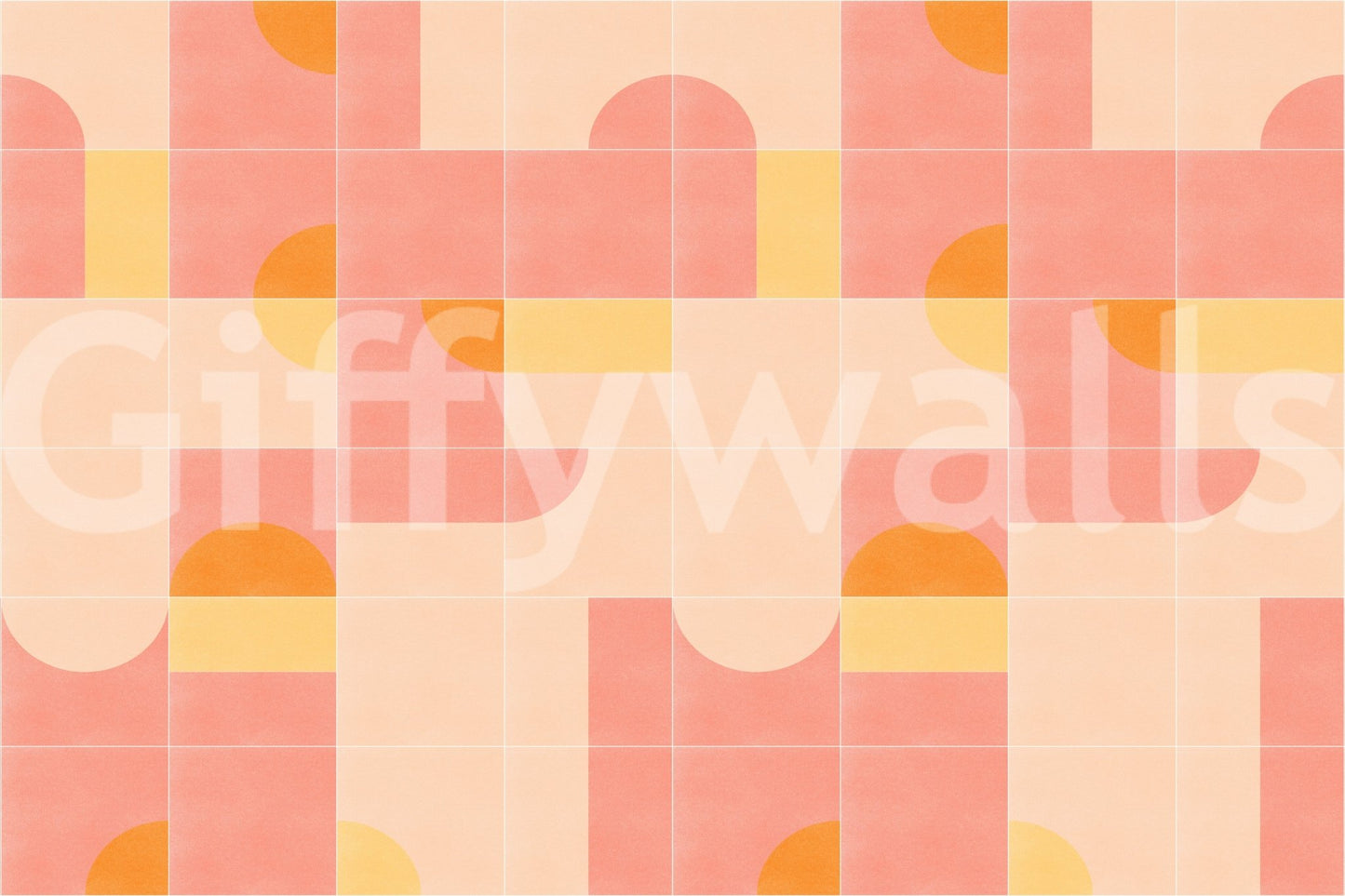 Stylish tile mural with vintage charm