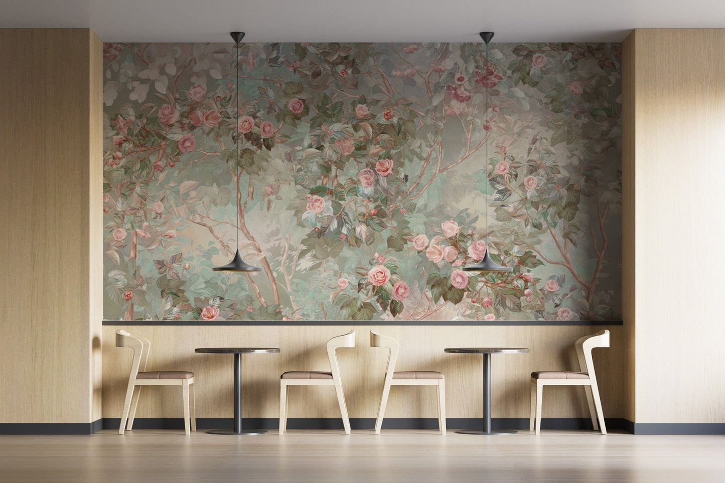 Romantic Rose Canopy Wall Art