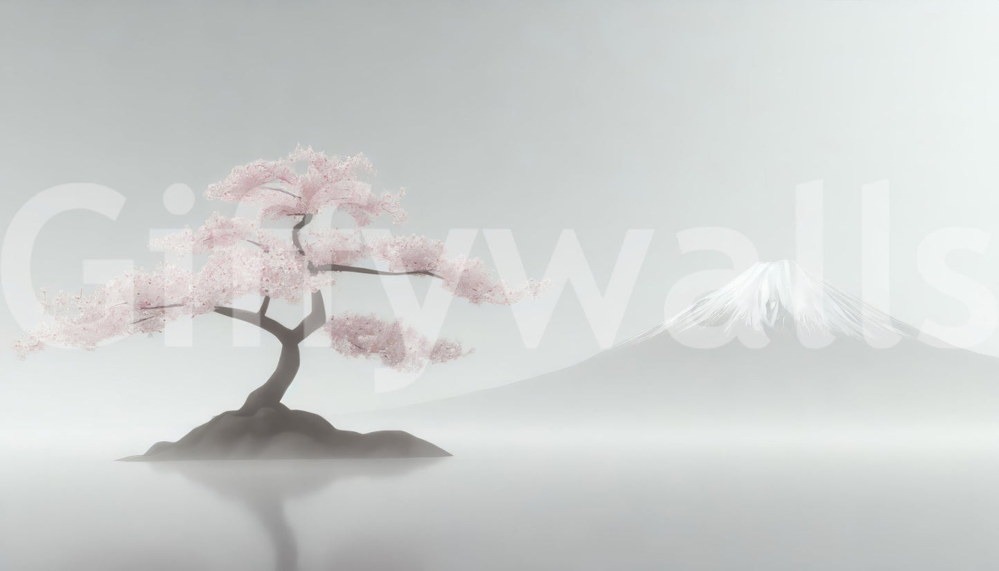 Timeless cherry blossom design with Sakura wall mural