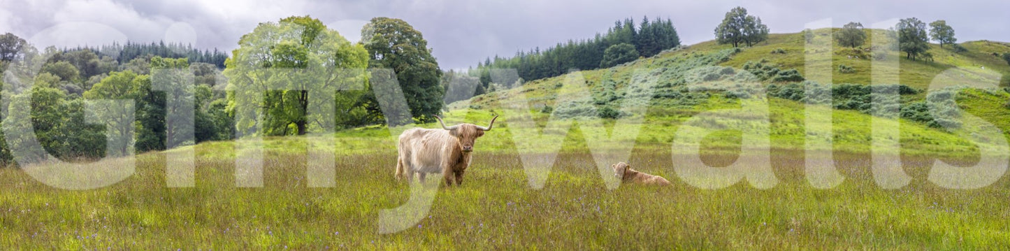 Scottish Pastoral Wall Mural